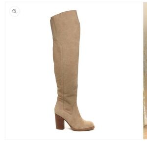 Kelsi Dagger Logan - Tan Over the Knee Boots 7.5